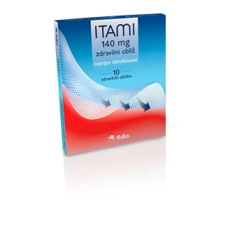 Itami 140 mg zdravilni obliž, 10 obližev