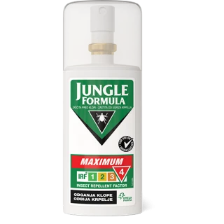 Jungle Formula Maximum, zaščita pred klopi