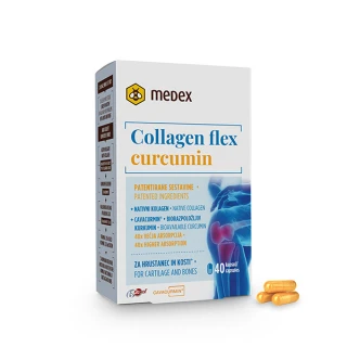 Collagen flex curcumin, 40 kapsul