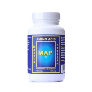 Map - Master amino acid pattern, 120 tablet