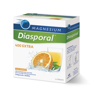 Magnesium-Diasporal 400 mg Extra, 20 vrečk
