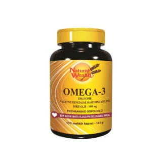 Natural Wealth Omega-3, 100 kapsul