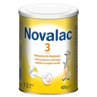 Novalac 3, prah za pripravo mlečnega napitka za majhne otroke, 400 g
