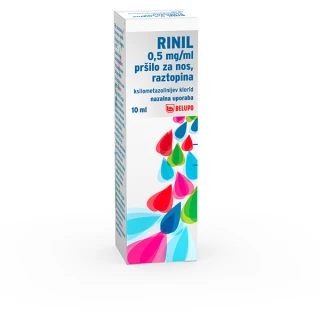 Rinil 0,5 mg/ml pršilo za nos
