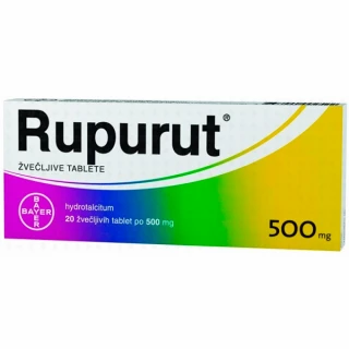 Rupurut 500 mg žvečljive tablete, 20 tablet