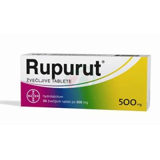 Rupurut 500 mg žvečljive tablete, 50 tablet