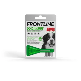 Frontline Combo Dog XL, kožni nanos za zelo velike pse (40  kg), 1 pipeta