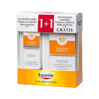 Eucerin Sun paket proti pigmentnim madežem
