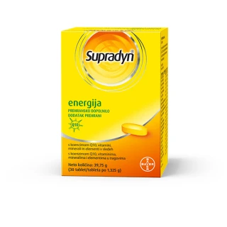 Supradyn Energija Q10, filmsko obložene tablete