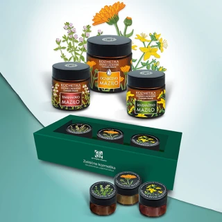 Zeliščna mazila - tris mazil