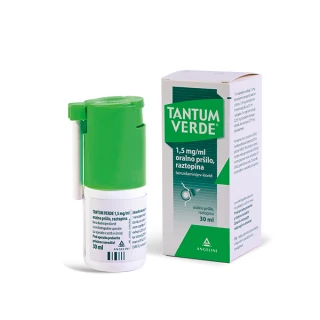 Tantum Verde 1,5 mg/ml oralno pršilo, 30 ml raztopina