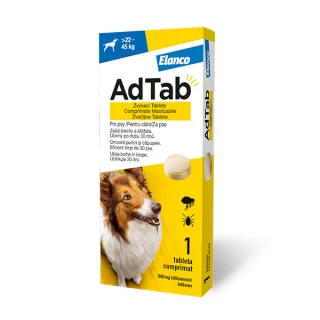 AdTab tableta za pse 22-45 kg, 1 tableta