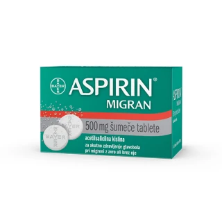 Aspirin Migran 500 mg šumeče tablete