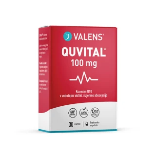 Valens Quvital Q10 kapsule 100 mg, 30 kapsul