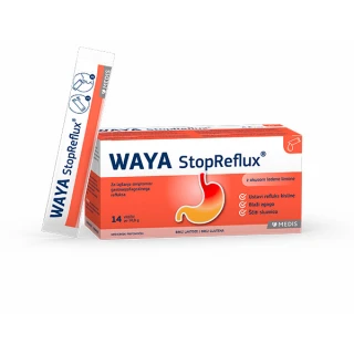 Waya StopReflux, peroralna suspenzija, 14 vrečic