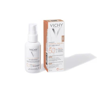 Vichy Capital Soleil UV-Age dnevni tonirani fluid SPF 50+, 40 ml