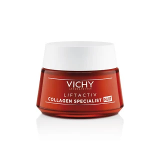 Vichy Liftactive Collagen Specialist, nočna krema, 50 ml