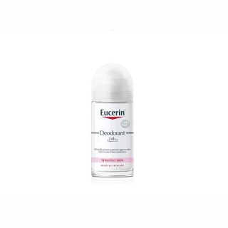 Eucerin deodorant Roll-On za občutljivo kožo, 24 h, 50 ml