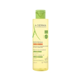 A-derma  Exomega Control emolientno čistilno olje za tuširanje, 200 ml plastenka 