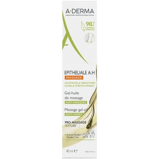 A-derma Epitheliale ah duo massage masažno gel-olje, 40 ml tuba