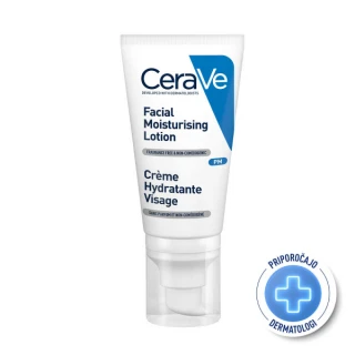 CeraVe Vlažilna nega za obraz, 52 ml