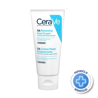 CeraVe SA Obnovitvena krema za stopala, 88 ml