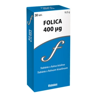 Folica, 400 µg tablete
