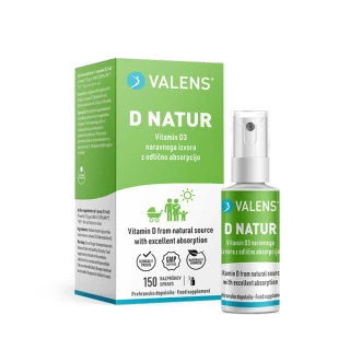 Valens D-natur ustno pršilo, 15 ml