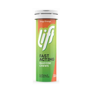Lift fast glukozne tablete, pomaranča, 10 tablet