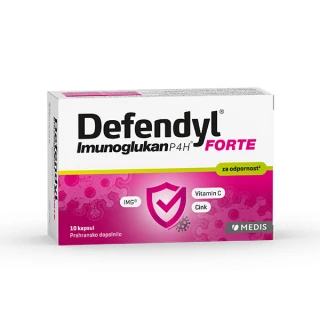 Defendyl-Imunoglukan P4H FORTE kapsule, 10 kapsul