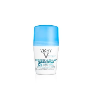 Vichy mineralni deodorant roll on za optimalno toleranco 48 ur, 50 ml