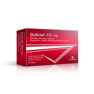 DOLIRIEF 400mg filmsko obložene tablete, 20 tablet