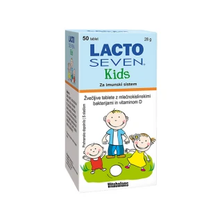 Lacto Seven Kids, 50 tablet