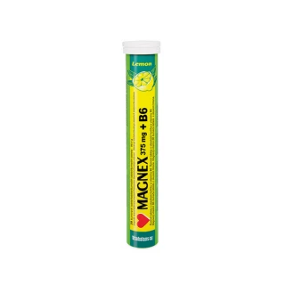 Magnex 375 mg + B6, 20 šumečih tablet
