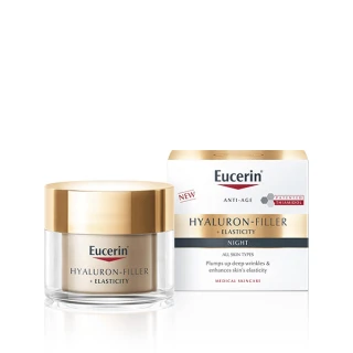 Eucerin Hyaluron-Filler+Elasticity nočna krema, 50 ml