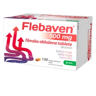 Flebaven 500 mg filmsko obložene tablete, 120 tablet