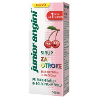 Junior angini sirup 100 ml