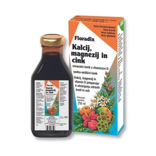 Floradix kalcij,magnezij in cink, tonik