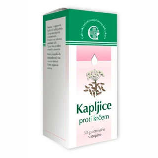 Kapljice proti krčem, 30 ml