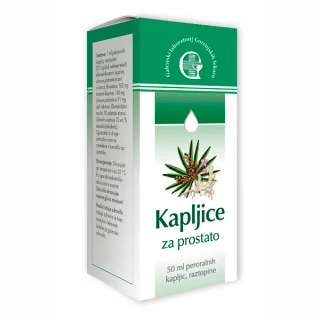 Kapljice za prostato, 50 ml