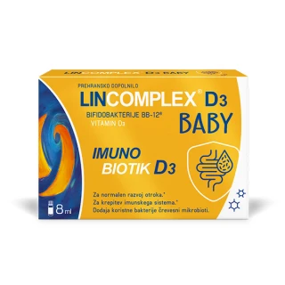 Lincomplex D3 Baby kapljice, 8 ml