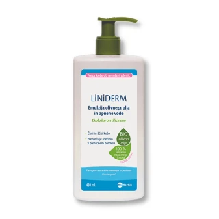 Liniderm, emulzija olivnega olja in apnene vode, 480 ml