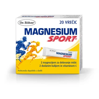 Dr. Bohm Magnesium Sport, 20 vrečic