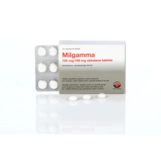 Milgamma 100 mg/100 mg obložene tablete, 30 tablet