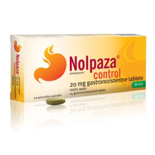 Nolpaza control 20 mg gastrorezistentne tablete