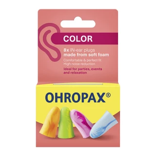 Ohropax barvni čepki