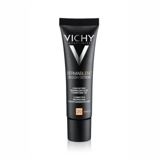 Vichy Dermablend 3D puder, SPF 25, 20 vanilla