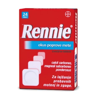 Rennie 680 mg/80 mg žvečljive tablete