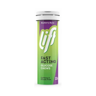 Lift fast glukozne tablete, borovnica, 10 tablet