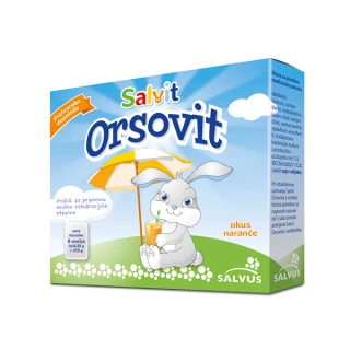 Salvit Orsovit prašek za pripravo peroralne rehidracijske raztopine, 6 vrečk